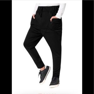 NWT Men Drop Crotch Funnel Pockets Sweatpants